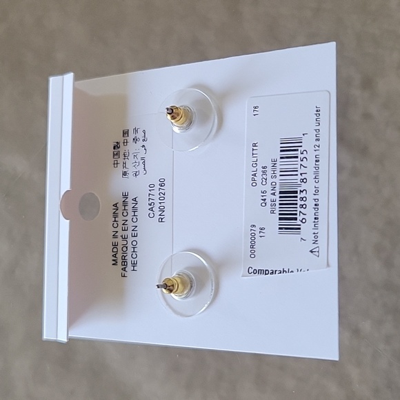 Kate Spade Glitter Studs - Picture 6 of 6